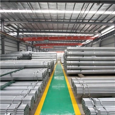 JIS G3444 cinkota GI sastatņu cauruļu caurule 48.3*2.4*6000mm